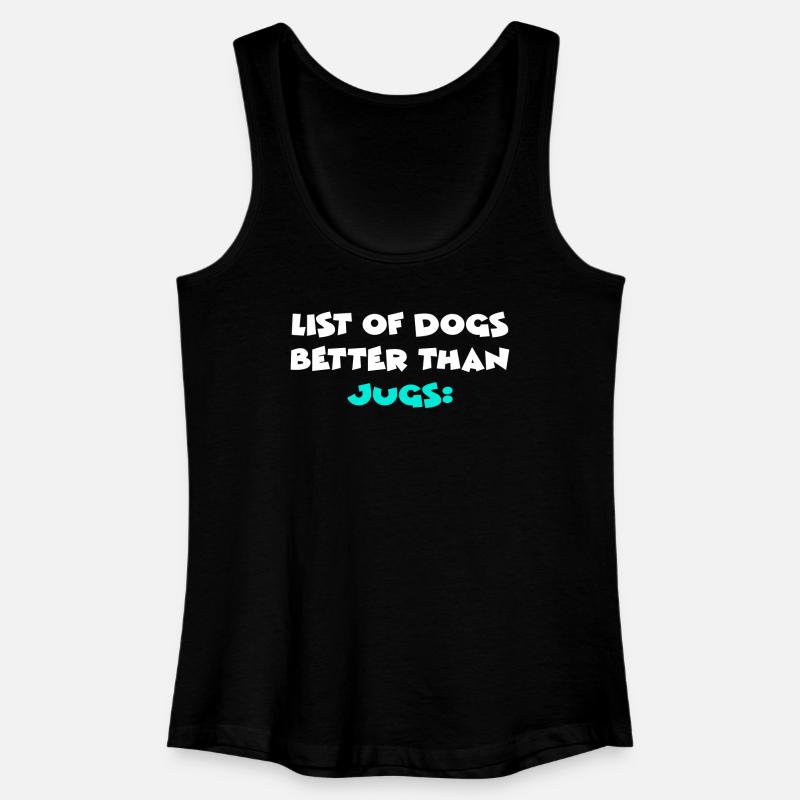 Kande - Økologisk tanktop til damer - sort