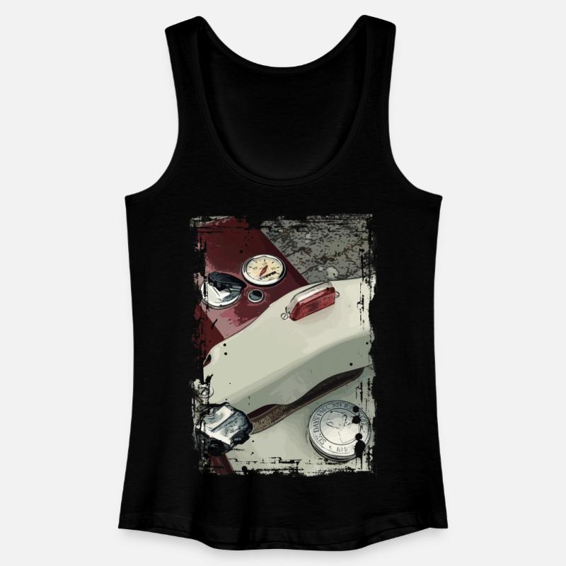 Star Two-Stroke Legend - Women’s Organic Tank Top - black