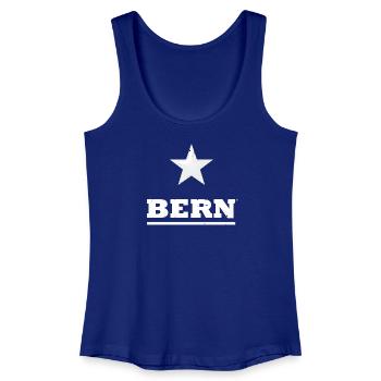 BERN - Frauen Bio Tank Top - Königsblau - Vorne