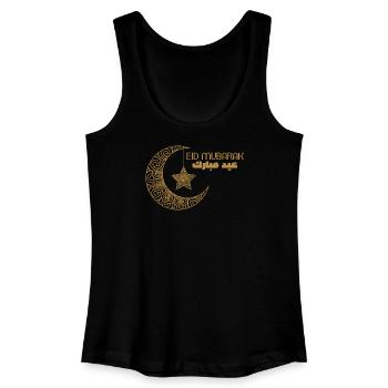 eid mobarak - Women’s Organic Tank Top - black - Front