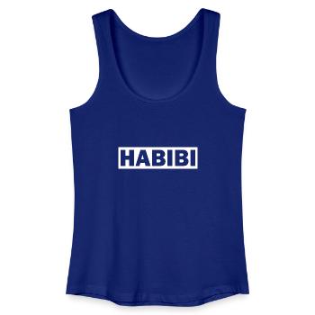 Habibi Arabic Dearest Arab Islam Muslim Gift - Women’s Organic Tank Top - royal blue - Front