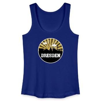 Dresden Skyline Home Game - Women’s Organic Tank Top - royal blue - Front