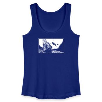 The wreck - Women’s Organic Tank Top - royal blue - Front