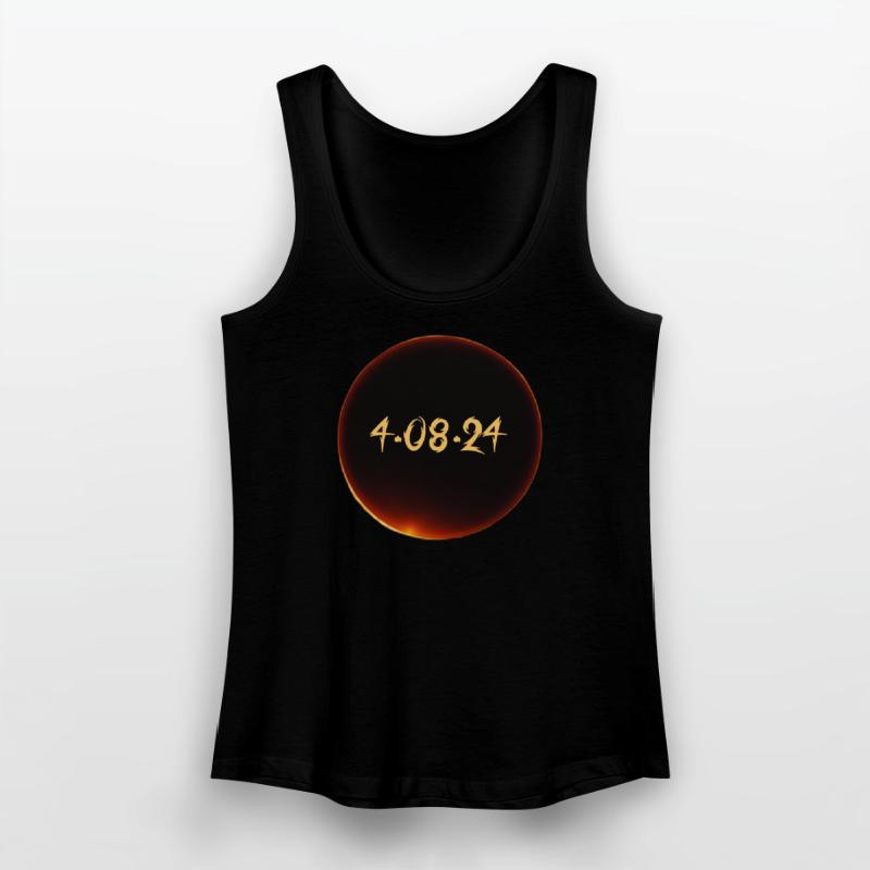 Solar Eclipse 2024 Women’s Organic Tank Top
