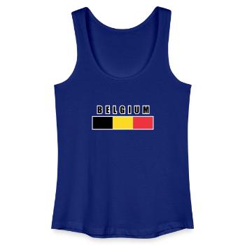 Belgium - Belgique - Belgika - Belgien - بلجيكا - Women’s Organic Tank Top - royal blue - Front