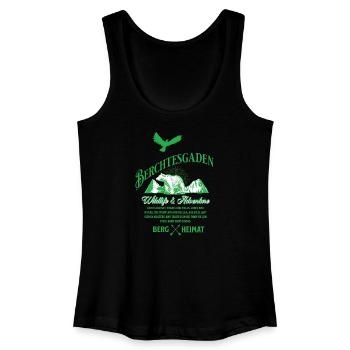 Berchtesgaden - Wildlife - Frauen Bio Tank Top - Schwarz - Vorne