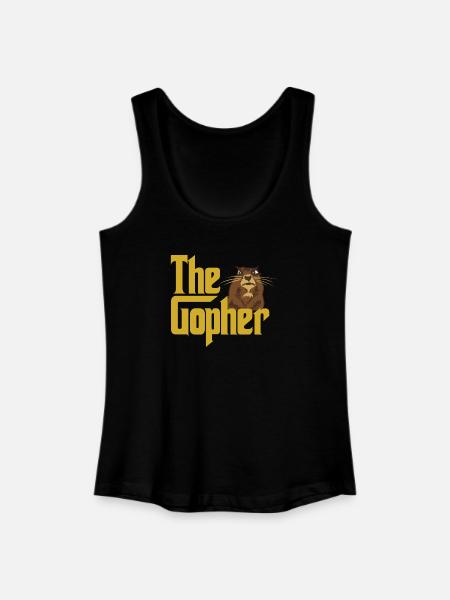 The Gopher - Women’s Organic Tank Top - black