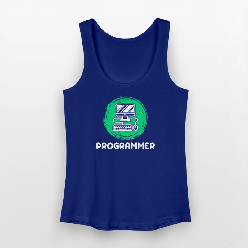 Computer Developer Programmierer Computerfreak Frauen Bio Tank Top