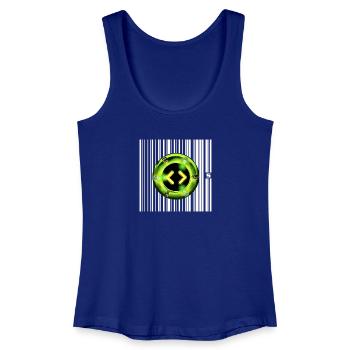 SPOT - BEREIT - Frauen Bio Tank Top - Königsblau - Vorne