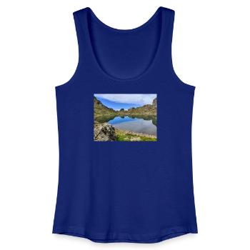 Robert Lake - Women’s Organic Tank Top - royal blue - Front