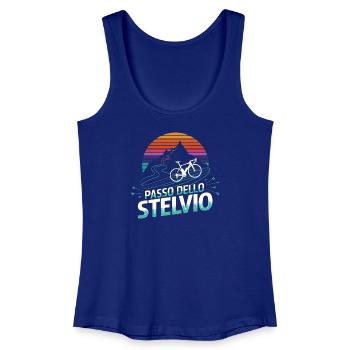 Stelvio Pass, Italy - Women’s Organic Tank Top - royal blue - Front