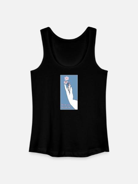 You are beautiful - Frauen Bio Tank Top - Schwarz
