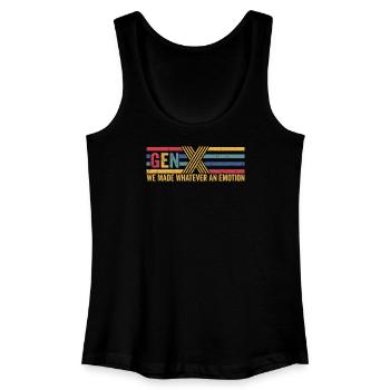 Fun GEN X Gifts - Women’s Organic Tank Top - black - Front