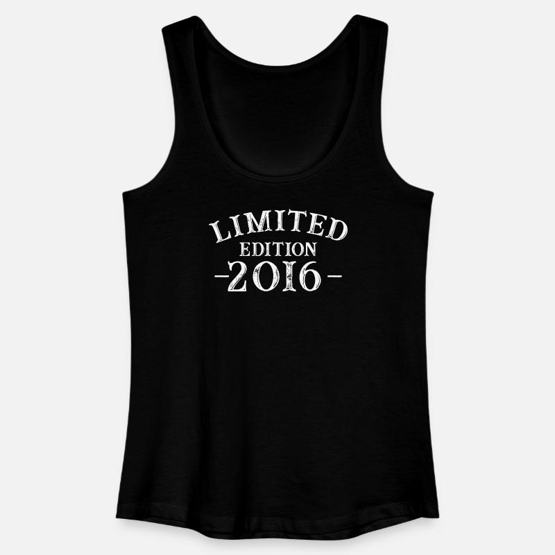 2016 Vintage Geburtstagsgeschenk 2016 - Frauen Bio Tank Top - Schwarz