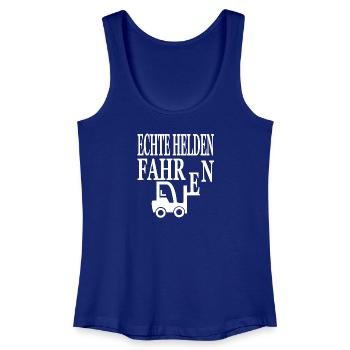 Forklift - Women’s Organic Tank Top - royal blue - Front