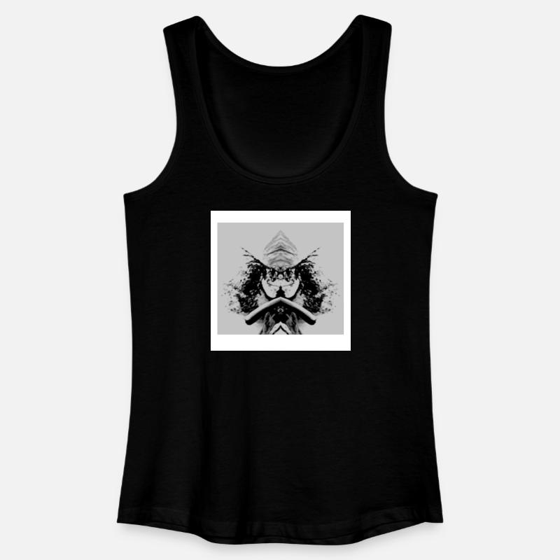 Star - Frauen Bio Tank Top - Schwarz