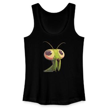 Gottesanbeterinnen Gottesanbeterin - Frauen Bio Tank Top - Schwarz - Vorne
