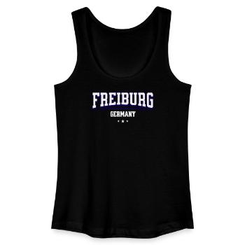 Collège de Fribourg, Allemagne Design - Débardeur bio Femme - noir - Devant