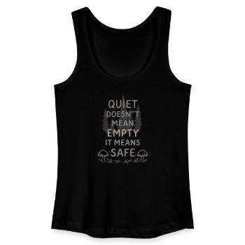 Neurodivergent introvert - Women’s Organic Tank Top - black - Front