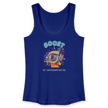 Boost  - Frauen Bio Tank Top - Königsblau - Vorne