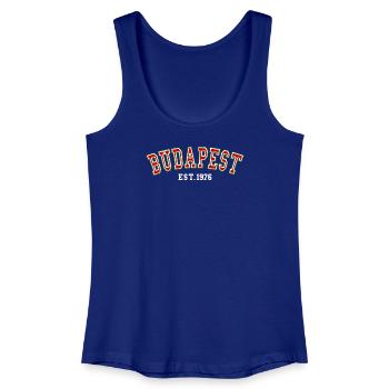 Budapest, gegründet 1976 - Frauen Bio Tank Top - Königsblau - Vorne