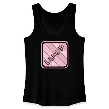 Geschenk für Liliana - Frauen Bio Tank Top - Schwarz - Vorne