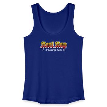 Real Rap - Frauen Bio Tank Top - Königsblau - Vorne