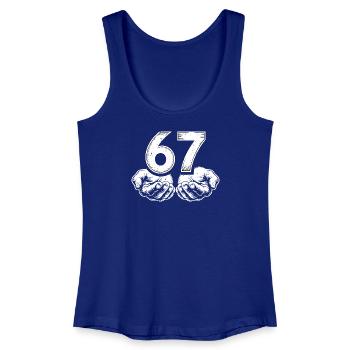 Six Seven Gen Z - Women’s Organic Tank Top - royal blue - Front