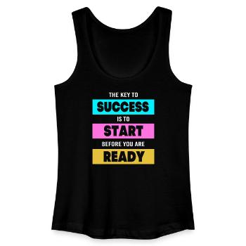 Entrepreneur Workaholic - Women’s Organic Tank Top - black - Front