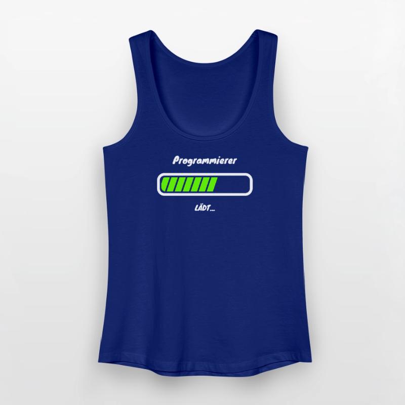Programmierer Loading Softwareentwicklung Frauen Bio Tank Top