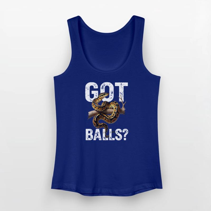 Python roi Serpents Amateurs de terrarium Python Débardeur bio Femme