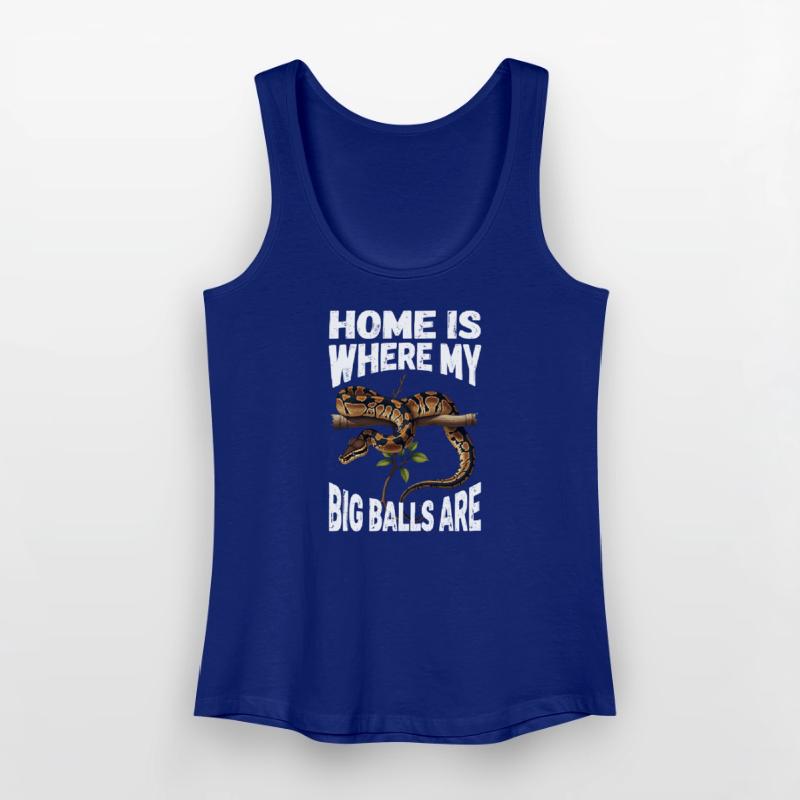 Python roi Serpents Amateurs de terrarium Python Débardeur bio Femme