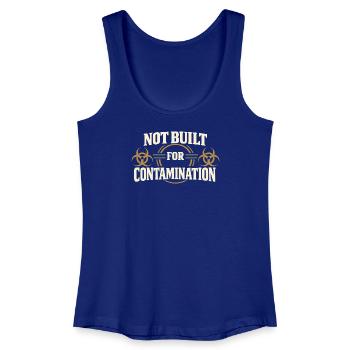 Mikrobiologie - Frauen Bio Tank Top - Königsblau - Vorne