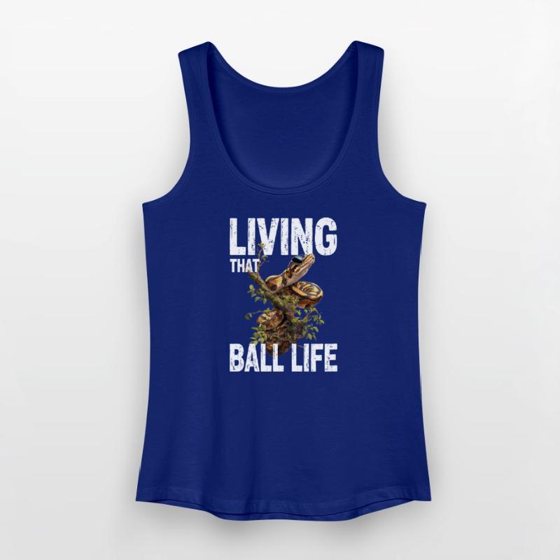 Python roi Serpents Amateurs de terrarium Python Débardeur bio Femme