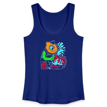 Master Chameleon Artisan  - Women’s Organic Tank Top - royal blue - Front