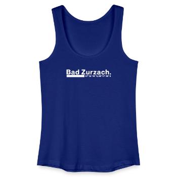 Bad Zurzach Koordinaten Kanton Aargau Schweiz - Frauen Bio Tank Top - Königsblau - Vorne