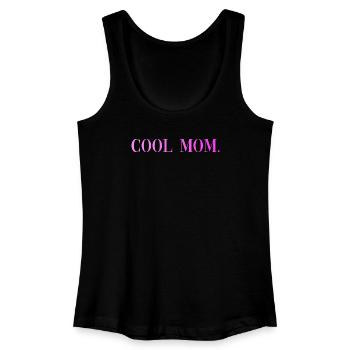 Cadeau des Expressions de Maman Cool - Débardeur bio Femme - noir - Devant