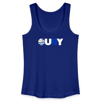 Uruguay - Frauen Bio Tank Top - Königsblau - Vorne