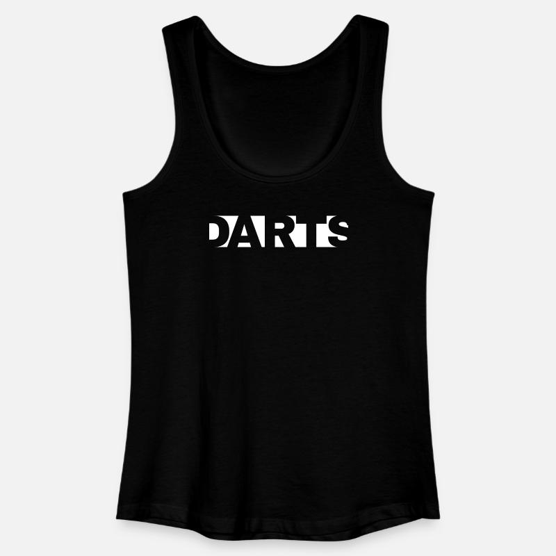 Dart,DARTS - Women’s Organic Tank Top - black