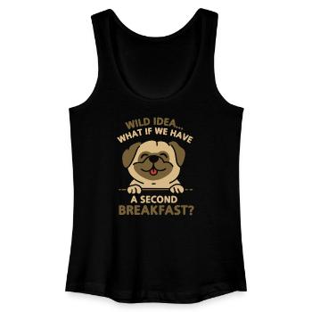 Second Breakfast  - Women’s Organic Tank Top - black - Front