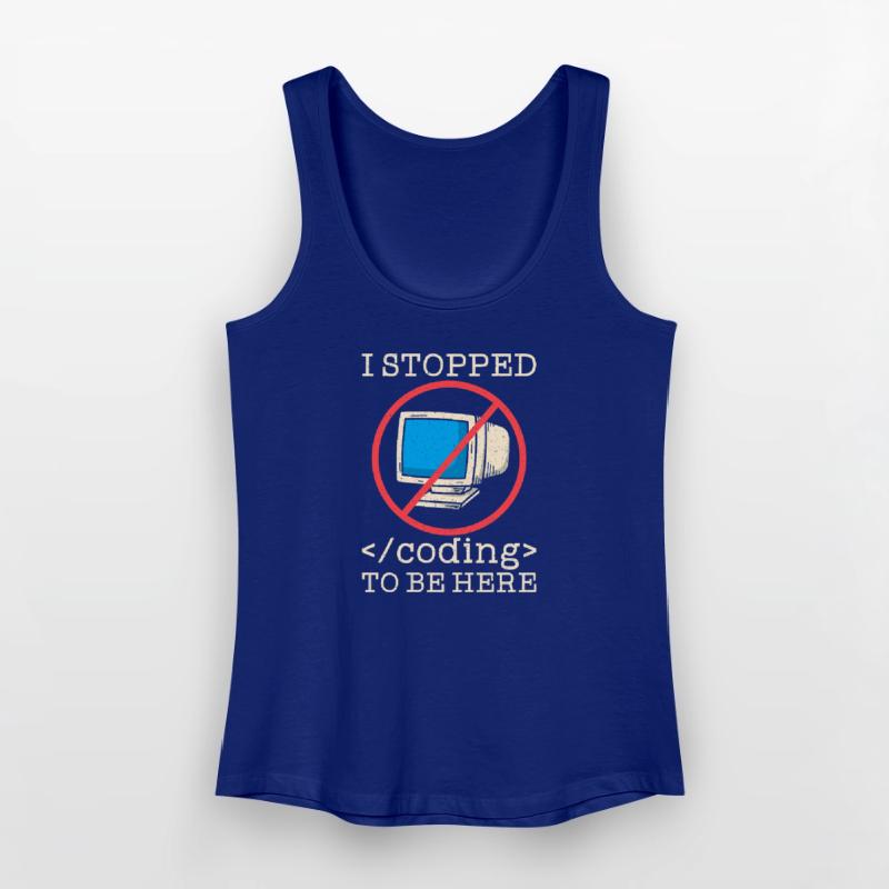 Coding funny saying programmer Women’s Organic Tank Top