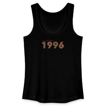 Vintage 1996, Birthday Gift, Wife Gift - Women’s Organic Tank Top - black - Front
