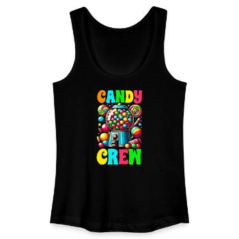 Candy Crew Decoration Candy Lover Sweet Tooth - Women’s Organic Tank Top - black - Front