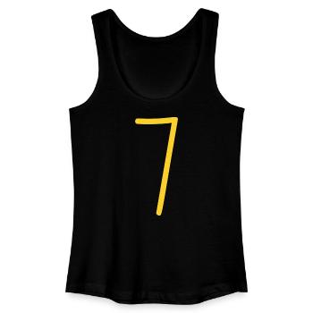 7 - Women’s Organic Tank Top - black - Front