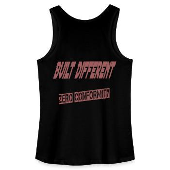 Construit différemment – Conformité nulle | Bold Streetwea - Débardeur bio Femme - noir - Dos