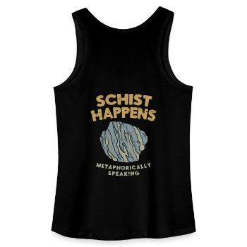 Geologie Steine Geologen Spruch Wortspiel - Frauen Bio Tank Top - Schwarz - Hinten