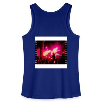 Parties - Women’s Organic Tank Top - royal blue - Back