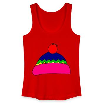 Cap - Women’s Organic Tank Top - red - Front