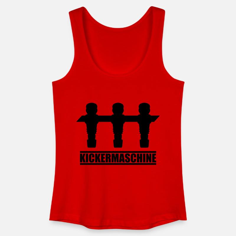 machine à Kicker - Kicker shirt - Débardeur bio Femme - rouge
