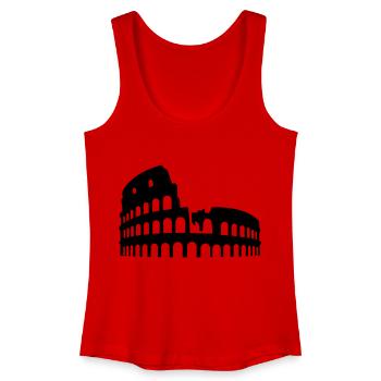 coliseum colosseum Kolosseum - Frauen Bio Tank Top - Rot - Vorne